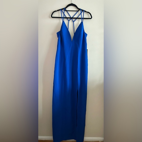 aidan mattox blue dress Aidan Mattox MD1E207719